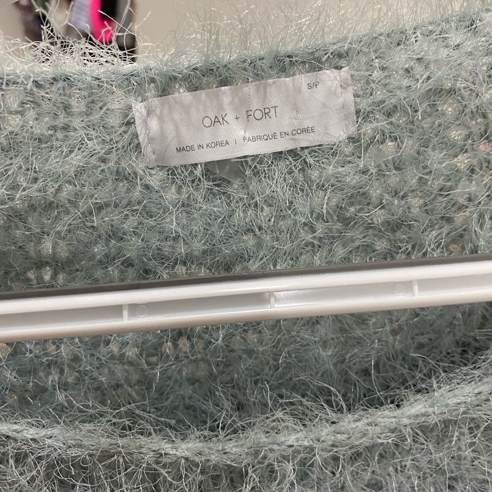 OAK + FORT Textured Sweater Small - Picture 3 of 3